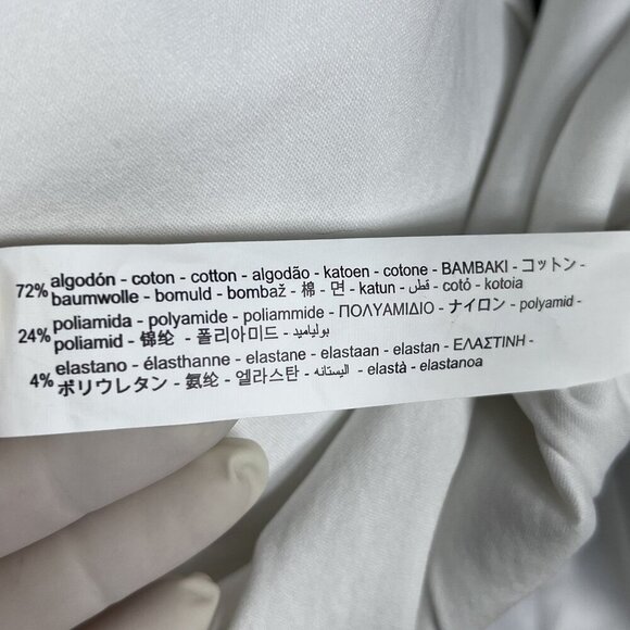 Zara Womens XS White Pleated Wrap Tennis Skort Dress Pickleball Preppy Old Money - Picture 14 of 15